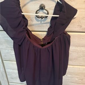 Elegant Purple Women's Top